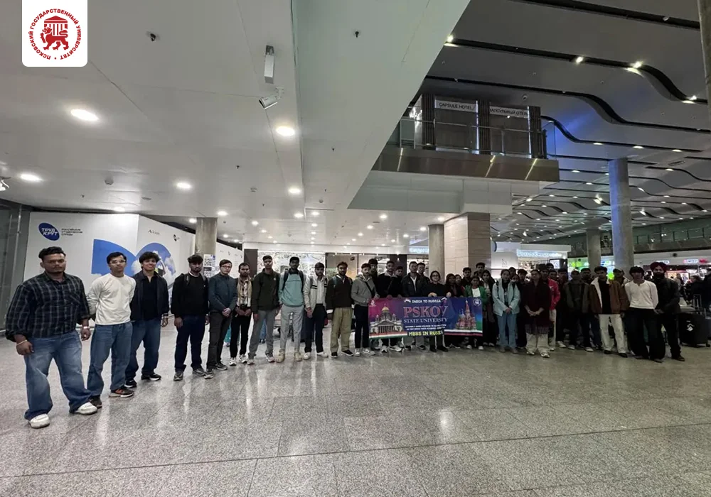 Pskov State University Welcomes Another Batch of Indian Students For MBBS in Russia