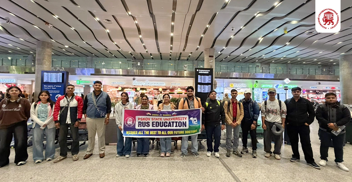 First Indian Batch of 2026 Arrives at Pskov State University